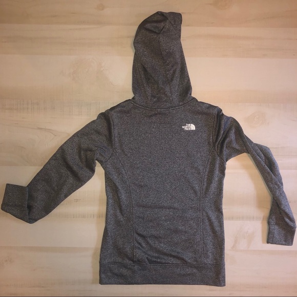 North Face Gray Pullover Hoodie Sweatshirt Small - Picture 8 of 8